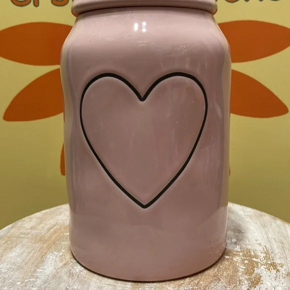 Rae Dunn Heart Canister - Picture 2 of 9